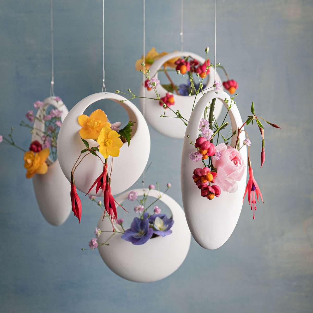 Klatt Objects Vase Festa in rund und oval mit schönen Blumen - online kaufen bei Gartenglück & Blütenkunst